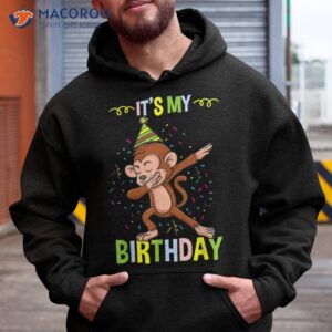 its my birthday monkey shirt hoodie