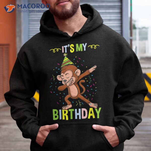 Its My Birthday Monkey Shirt