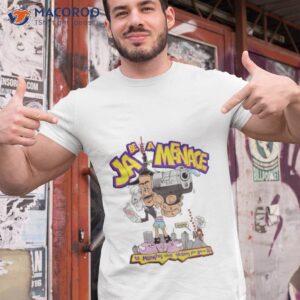 ja be a menace to memphis while flashing your gun on ig shirt tshirt 1