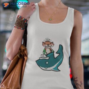 jake otter shark shirt tank top 4