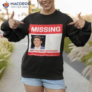 james holzhauer missing have you seen this person if you have any information please call shirt sweatshirt 1