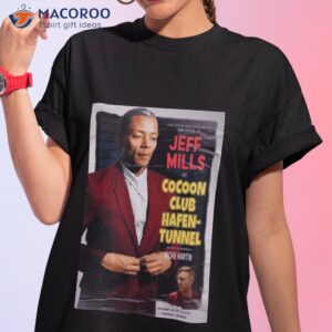 jeff mills live at cocoon club 2000 shirt tshirt 1