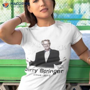 jerry springer 79 years of 1944 2023 signature shirt tshirt 1