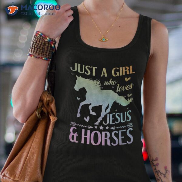 Jesus And Horses, Horse Gifts For Girls, Shirt