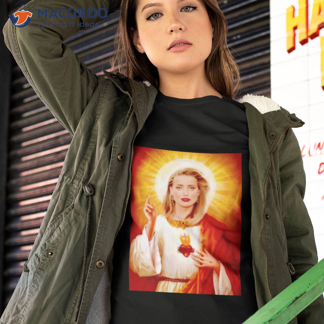 AMBER HEARD Vintage Shirt Amber Heard Homage Tshirt Amber 