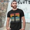 Jesus Cross Retro Vintage Christian Shirt