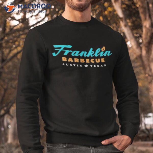 Jet Tila Wearing Franklin Barbecue Austin Texas Shirt