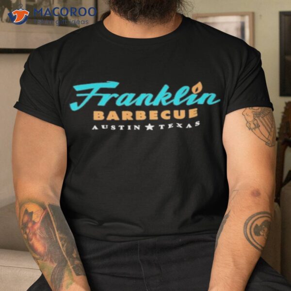 Jet Tila Wearing Franklin Barbecue Austin Texas Shirt