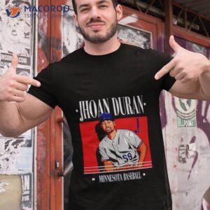 jhoan duran minnesota baseball shirt tshirt 1