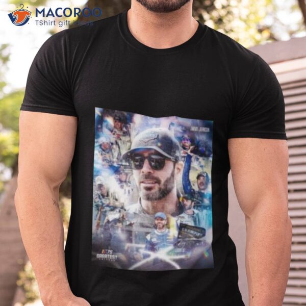 Jimmie Johnson Nascar 75 Greatest Drivers Shirt