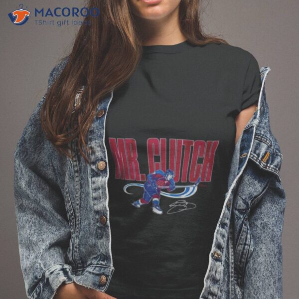 Joe Sakic Mr. Clutch Colorado Hockey Shirt