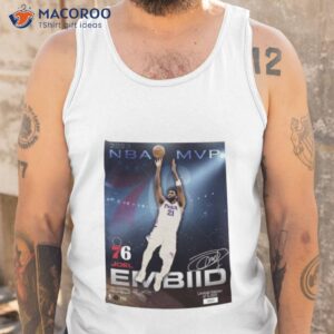 joel embiid philadelphia 76ers 2023 nba playoffs mvp shirt tank top