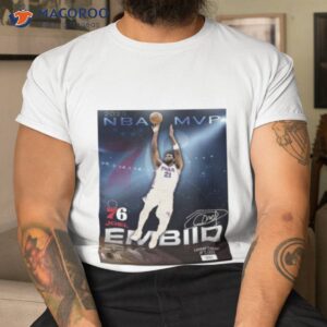 joel embiid philadelphia 76ers 2023 nba playoffs mvp shirt tshirt