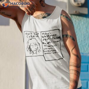 johnny kurt cobain shirt tank top 1