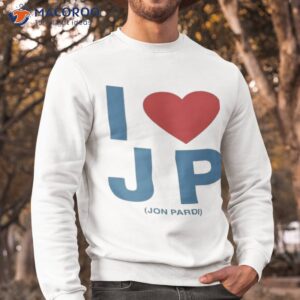 jon pardi merch i heart jon pardi shirt sweatshirt