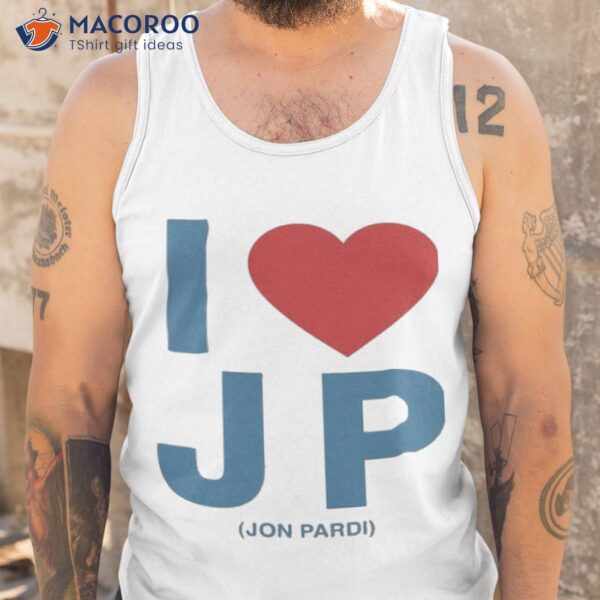 Jon Pardi Merch I Heart Jon Pardi Shirt