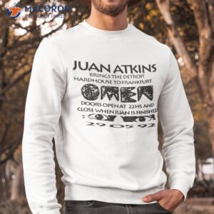 juan atkins flyer shirt sweatshirt 1
