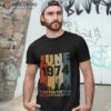 June 1974 Limited Edition 49 Years Of Being Awesome Shirt