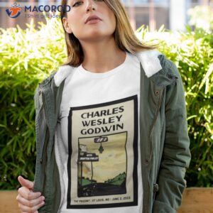 june 2 2023 charles wesley godwin st louis mo tour poster shirt tshirt 4