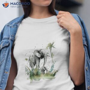 jungle elephants t shirt personal mother s day gift ideas tshirt