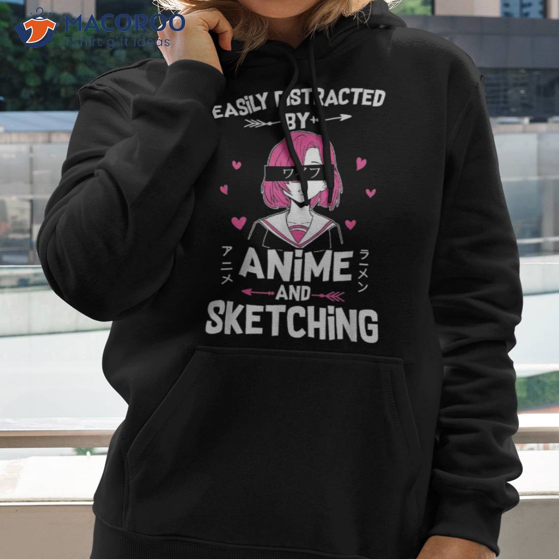 Just A Girl Who Loves Anime And Sketching Drawing Art Gifts Shirt