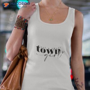 just a small town signature shirt tank top 4