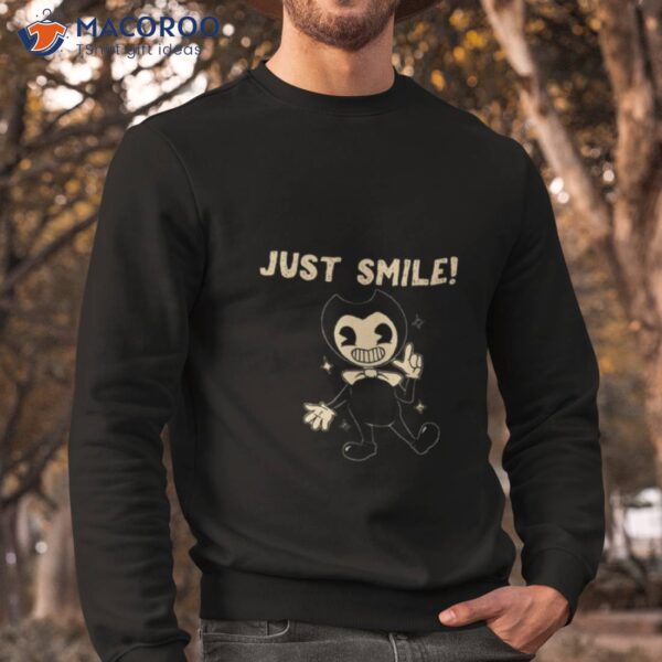 Just Smile Bendy Game Shirt