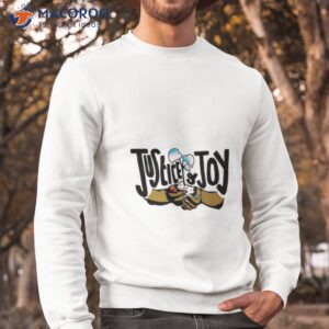 justice and toy shirt sweatshirt