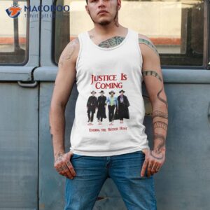 justice is coming ending the witch hunt jim jordan others shirt tank top 2