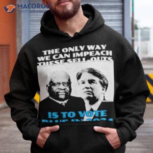 justices thomas and kavanaugh is to vote blue in 2024 t shirt hoodie