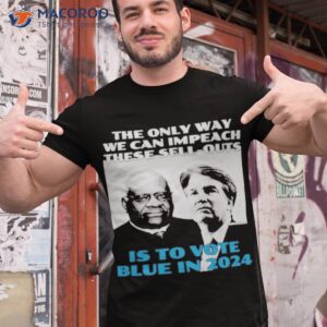 justices thomas and kavanaugh is to vote blue in 2024 t shirt tshirt 1