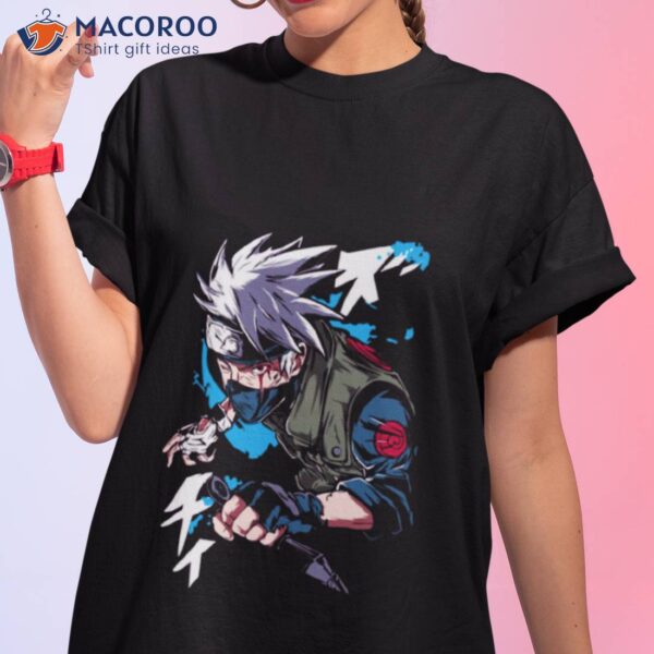 Kakashi Fight Scene Naruto Shippuden Shirt