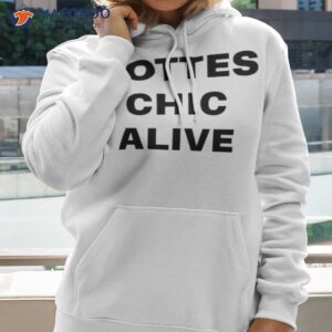 kaliii wearing hottest chic alive shirt hoodie