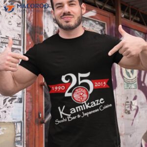 kamikaze sushi bar and japanese cuisine shirt tshirt 1