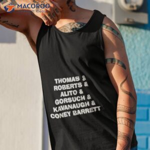 katie pavlich thomas roberts alito gorsuch kavanaugh coney barrett shirt tank top 1