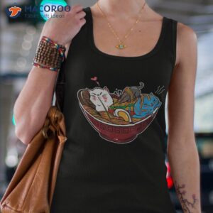 kawaii anime cat japanese noodles ra shirt tank top 4