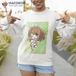 kawaii anime chibi bunny girl shirt sweatshirt 1