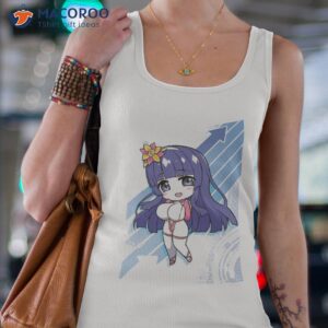 kawaii anime chibi flower girl shirt tank top 4