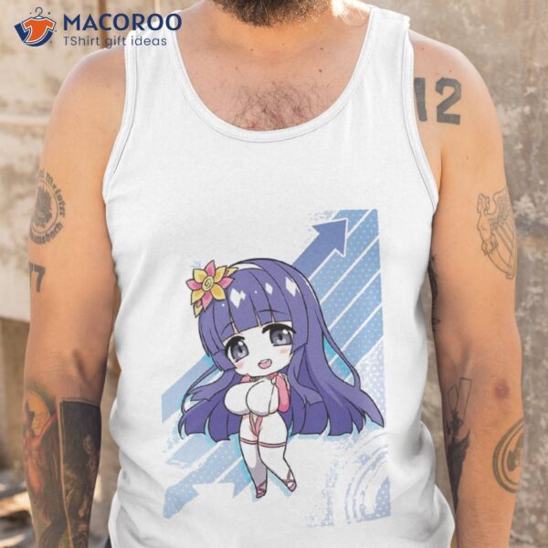 Kawaii Anime Chibi Flower Girl Shirt