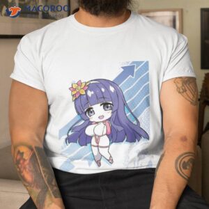 kawaii anime chibi flower girl shirt tshirt