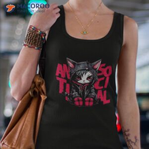 kawaii anime gothic cat chibi antisocial hera grunge shirt tank top 4