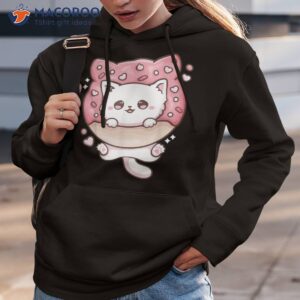 kawaii cat donut anime lover otaku shirt hoodie 3