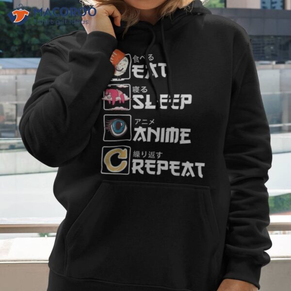 Kawaii Manga Sushi – Eat Sleep Anime Repeat Cute Shirt