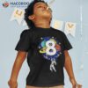 Kid Eighth 8th Birthday Moon-space Astronaut-galaxy B-day Shirt