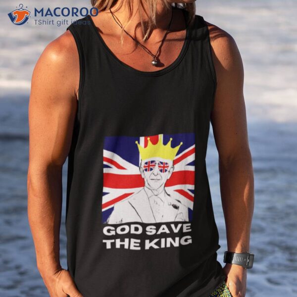 King Charles 2023 Coronation God Save The King Shirt