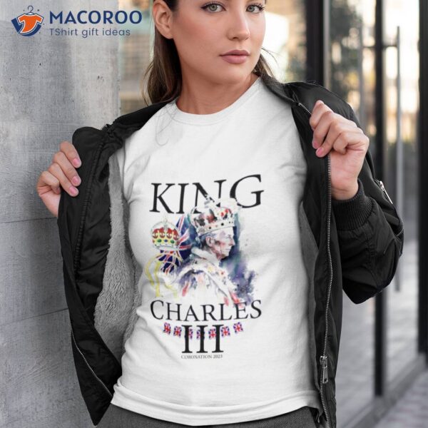 King Charles Coronation Crown Royal Family Coronation Celebration Shirt