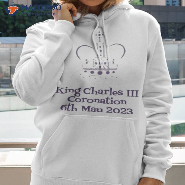 King Charles Iii Coronation Tshirt