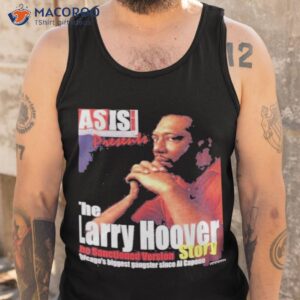 king larry hoover graphic 90s shirt tank top