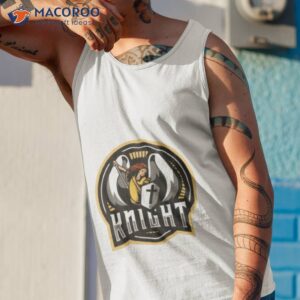 knight round design shirt tank top 1