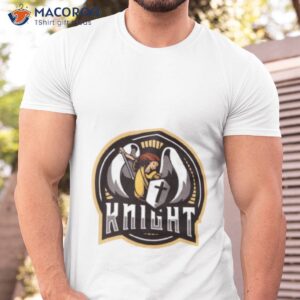 knight round design shirt tshirt